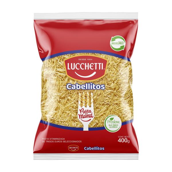 PASTA LUCCHETTI 400G CABELLITOS 51