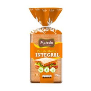 PAN DE MOLDE INTEGRAL FAMILIAR 750G MARCELO