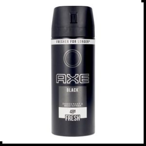 DESODORANTE AXE SPRAY 150ML BLACK