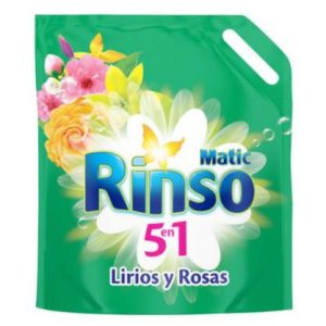 DETERGENTE LIQUIDO RINSO 3L LIRIOS Y ROSAS