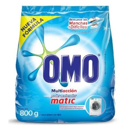 DETERGENTE POLVO OMO MATIC 800GR MULTIACCION