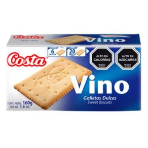 GALLETAS COSTA 160G VINO