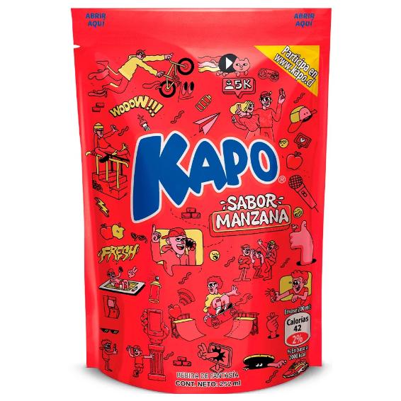 JUGO KAPO 252ML MANZANA