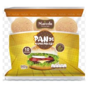 PAN MARCELO HAMBURGUESA 10U 660GR