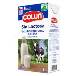 LECHE ENTERA COLUN SIN LACTOSA 1 L