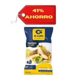 MERLUZA CON PIEL 500G EL GOLFO