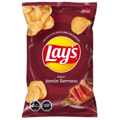 PAPAS FRITAS LAYS JAMON SERRANO 68G