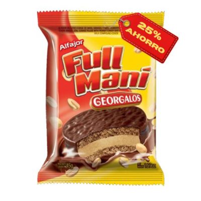 ALFAJOR FULL MANI GEORGALOS 45G