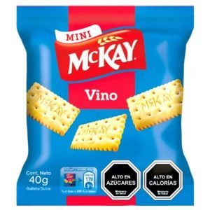 GALLETAS MINI VINO 40G MCKAY