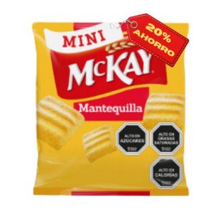 GALLETAS MINI MANTEQUILLA 40G MCKAY